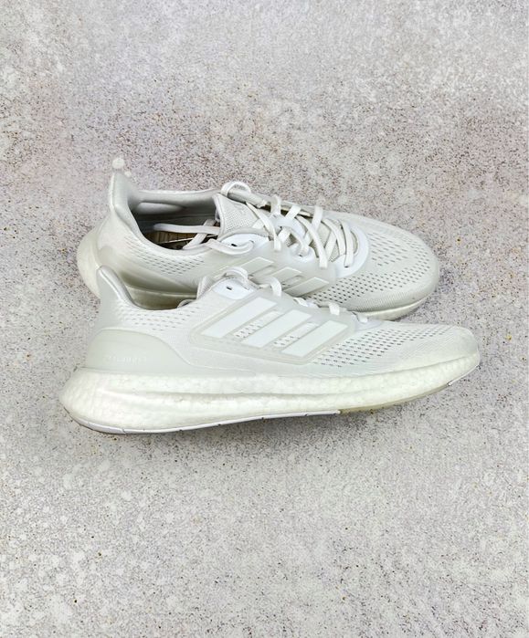 Кросівки Adidas PureBoost адідас буст спортивні білосніжні 44 бігові