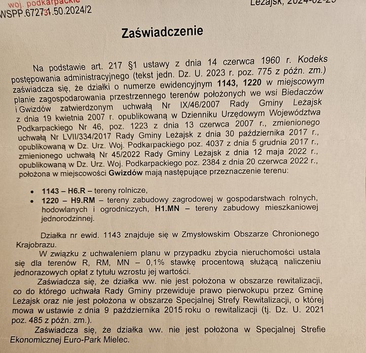 Działka budowlana, aktualny MPZP - Widok 5