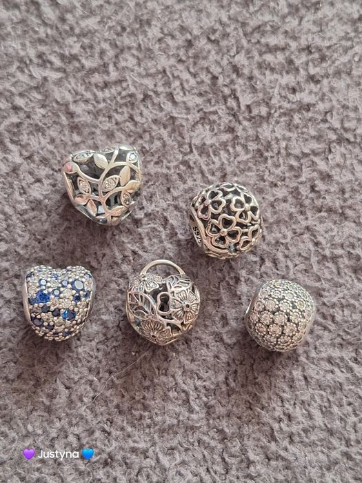 Nowy charms srebro 925
