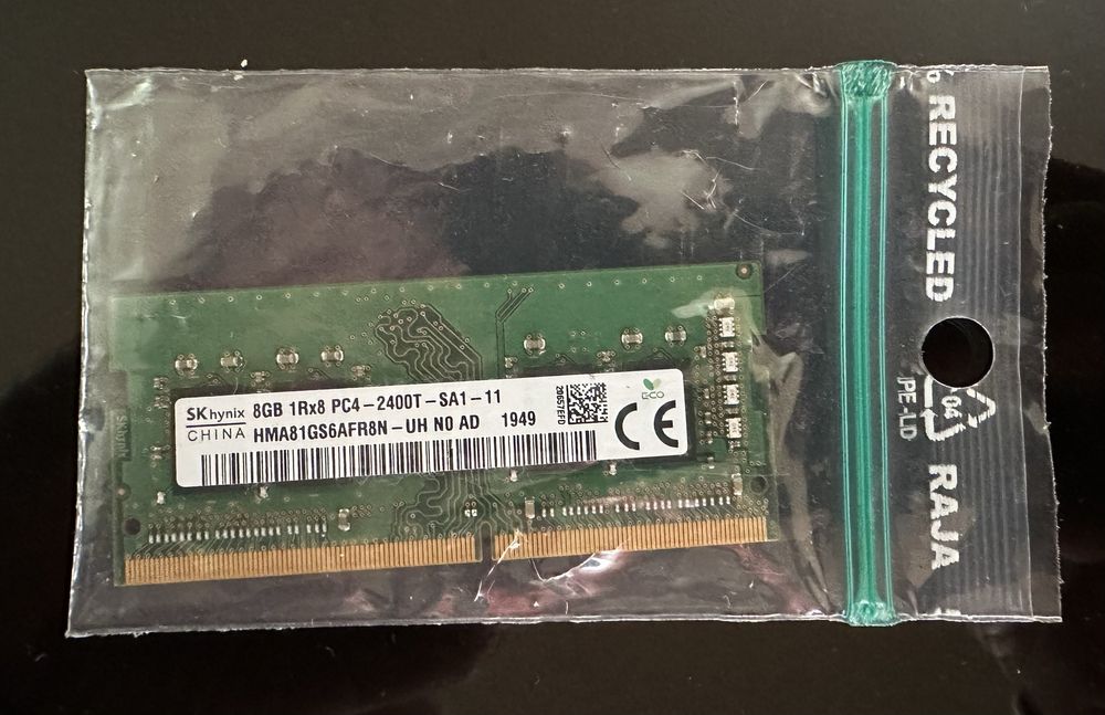 memoria ram sodimm ddr4 8gb 2.4Ghz usada