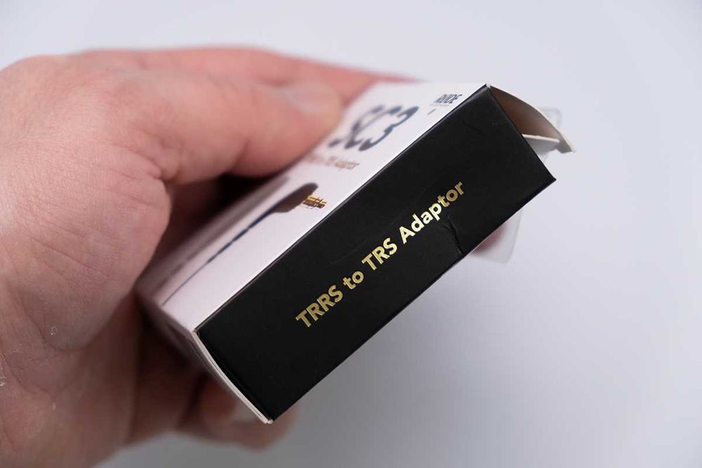 Adaptador de TRRS a TRS RODE SC3 para Microfone SmartLav