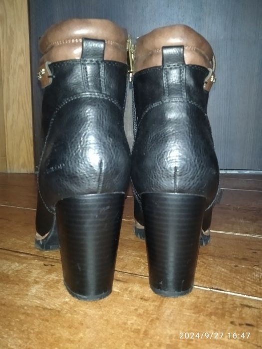 Czarne botki Tom Tailor rozmiar 40