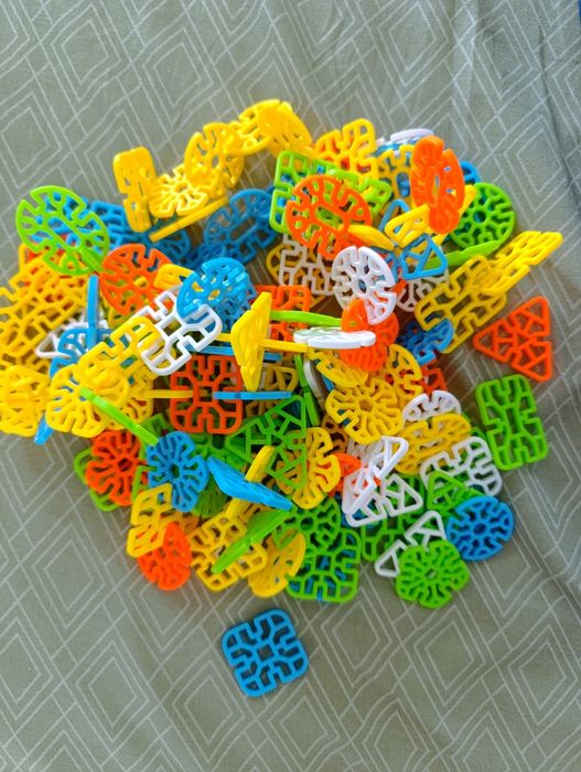 3D конструктор, мозаїчний конструктор, дитячий конструктор сніжинки,