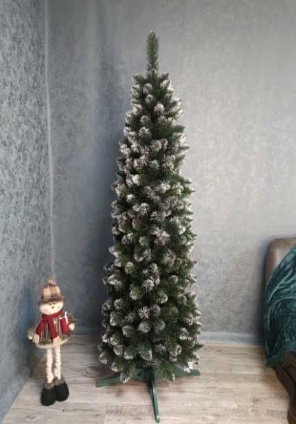 Ялинка штучна 2,2 м конусная елка исскуственная Слім Слим Смарт