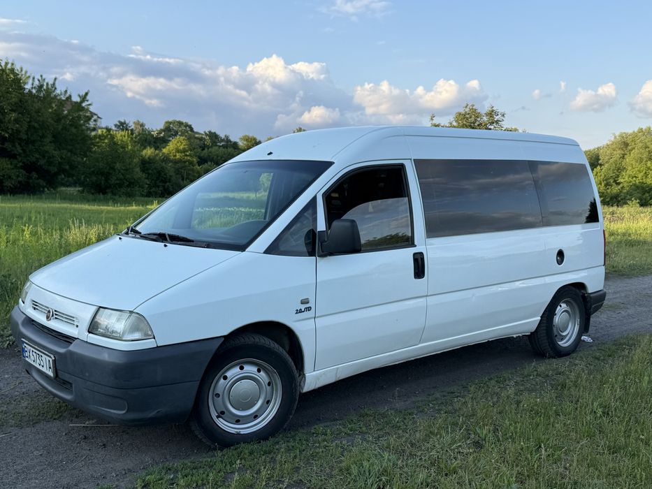 Fiat Scudo 2.0D максі база 8 місць