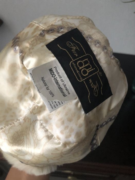 Шапка меховая, шапка норковая