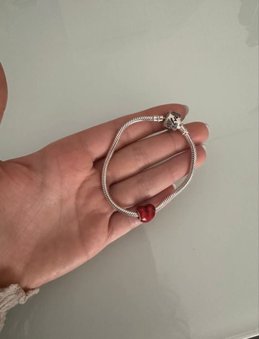Pulseira Silverado com conta