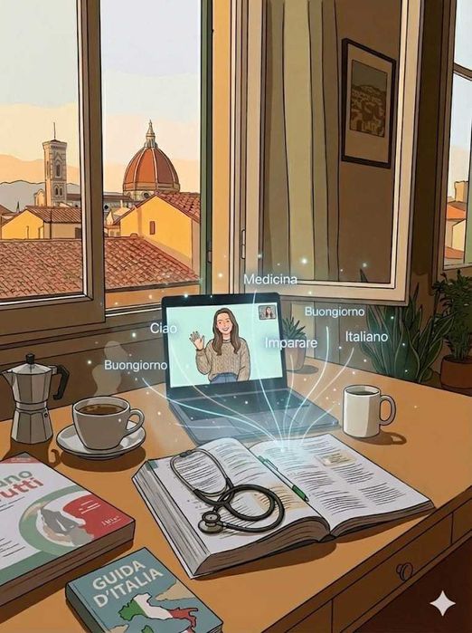 Zajęcia z języka włoskiego online – również włoski medyczny