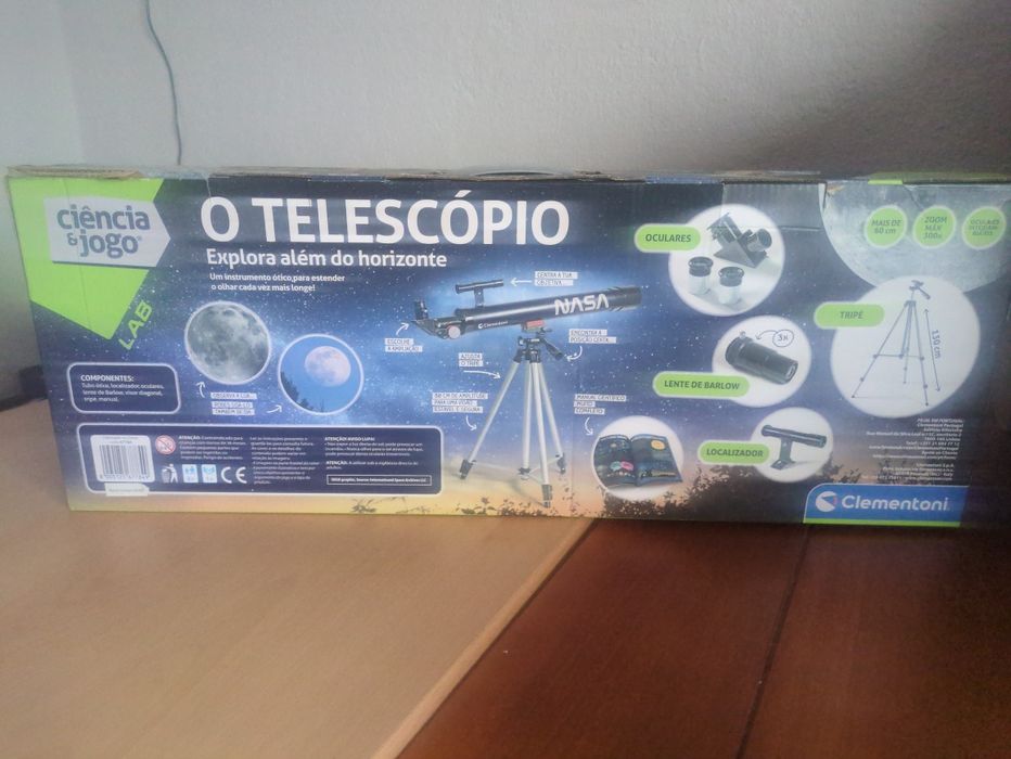 Telescópio da Clementoni