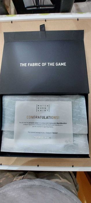 Camisola de Jogo Sporting - Geny Catamo 21 - Autografada e Certificada