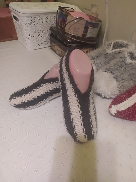 Чопики в'язані  тепленькі