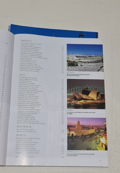 Livro: As 100 Cidades do Mundo.  Novo