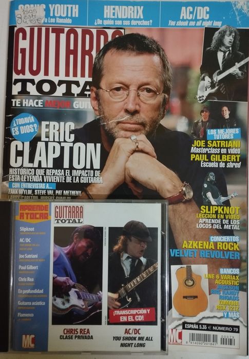 Revista Guitarra total+ CD