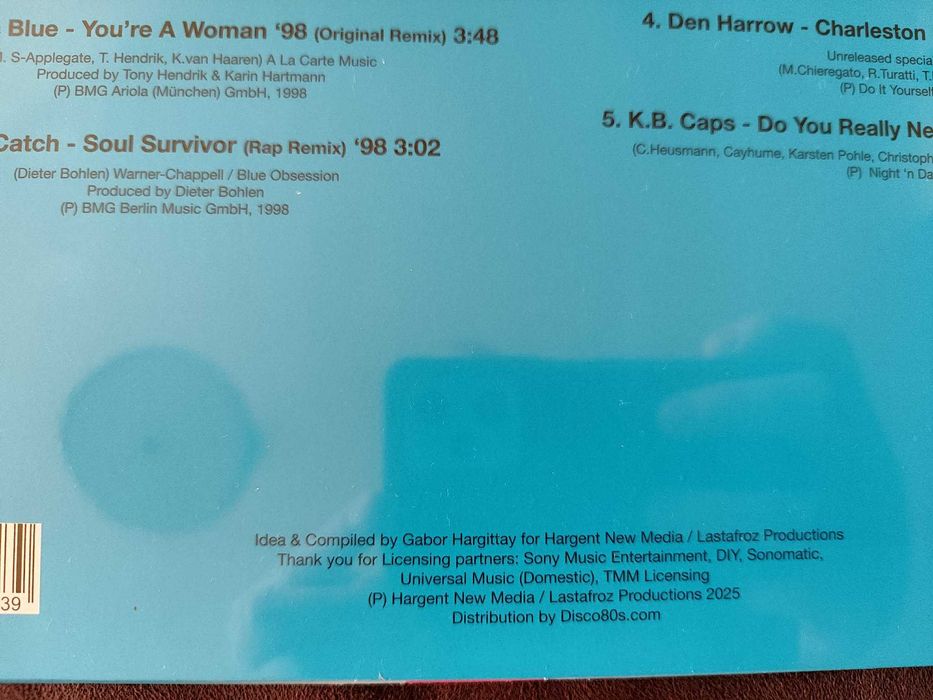 Płyta winylowa - Disco Hitback The Return Of 80's Eurodisco Vol.1