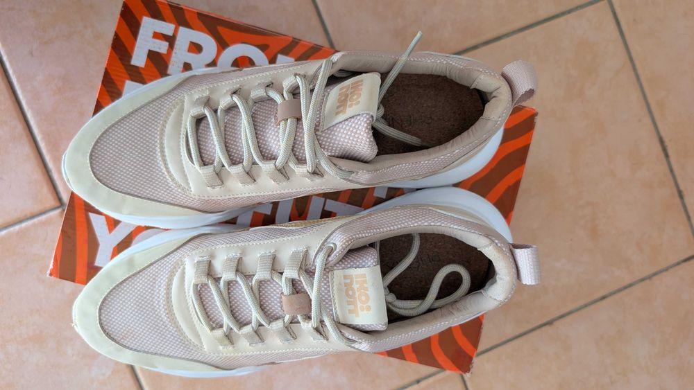 Sapatilhas IKO:NOTT Phenix Beige - 45 - Como Novos