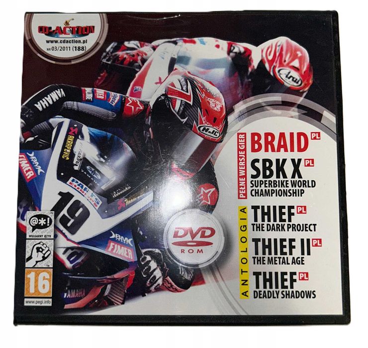Braid PL + SBK X PL + Thief Antologia PL PC