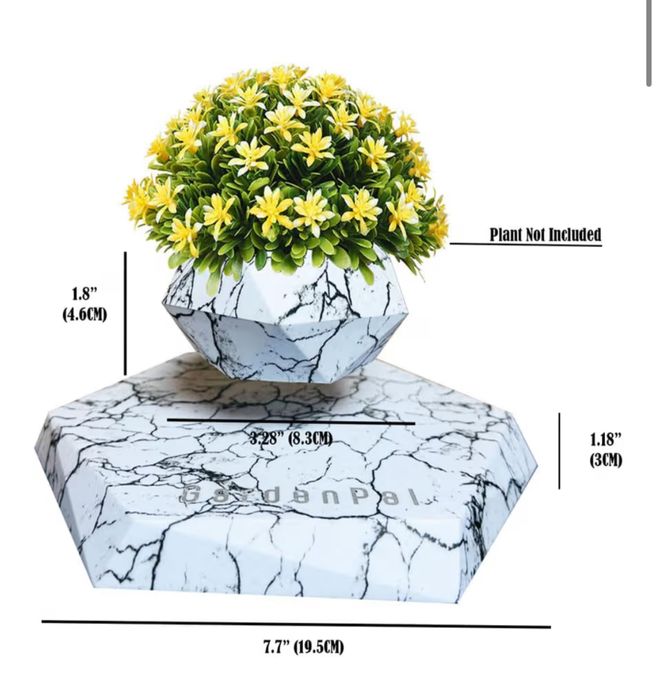 Vaso levitador para plantas 50% desconto