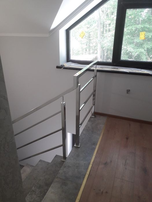 Перила,поручні,балкони,перила із нержавійки,пандуси,INOX,AISI304.