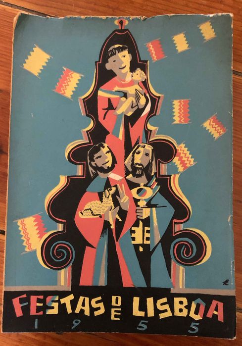 Livro das Festas de Lisboa 1955 muito raro