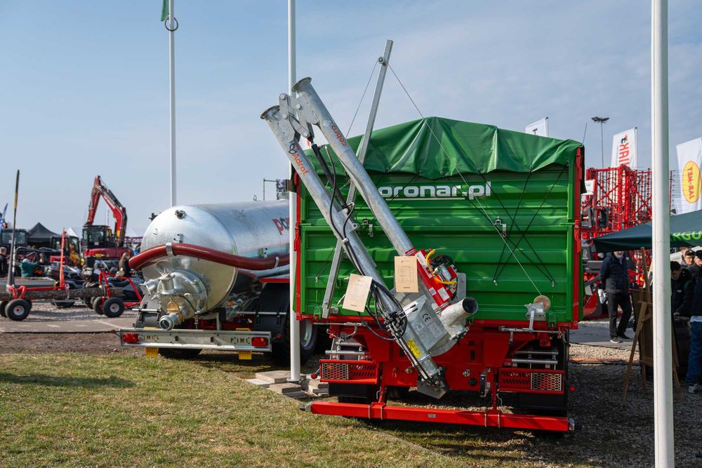 Zaprawiarka do zboża nasion Apli-Tech ZP 140/1 Double Jet na przenośnik ślimakowy Nowa od producenta