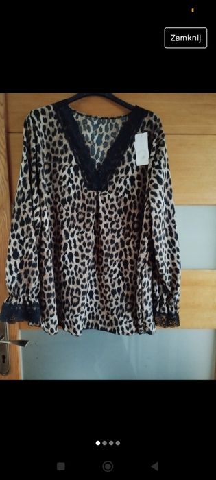Bluzka panterka  2xl/3xl