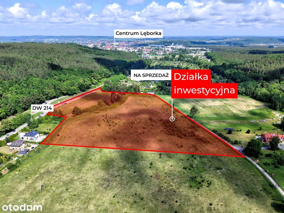 Na sprzedaż działka inwestycyjna – Lębork – !!!teren przemysłowy!!!