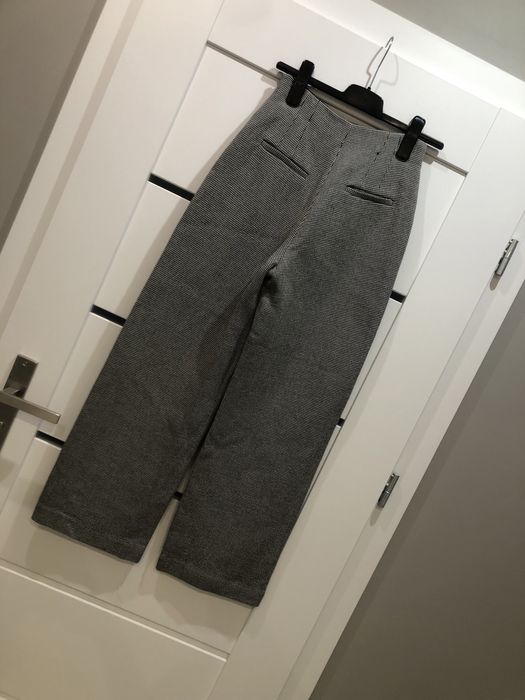 Szwedy XS welna grube na zime & Other Stories pepitka