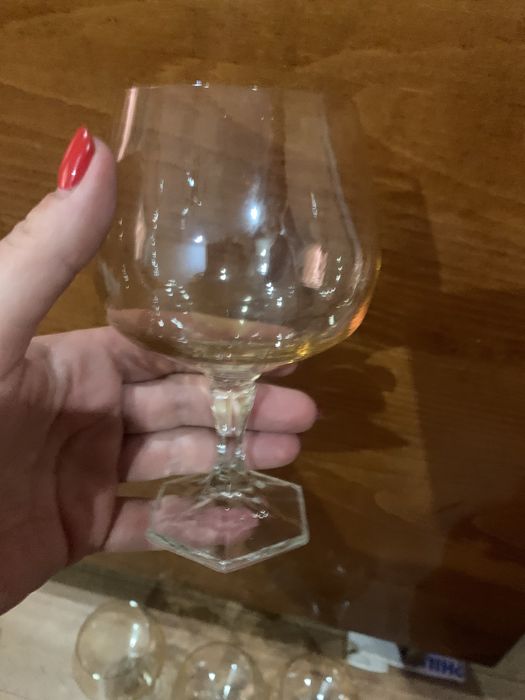 Кувшин  бокалы  подсвечник винтаж