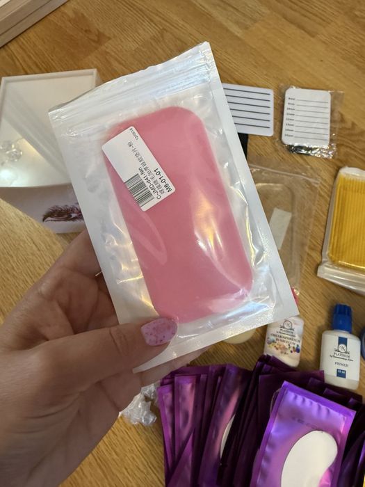 Набір лашмейкера, нарощення вій