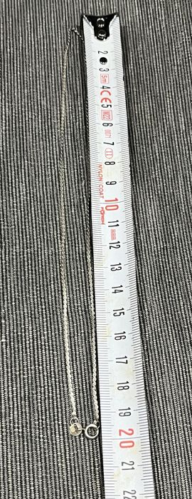 Stary vintage srebrny łańcuszek próba 830