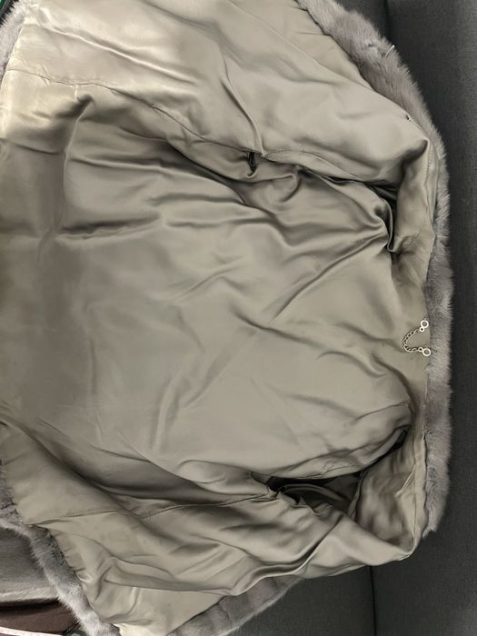 Норкова шуба голуба норка