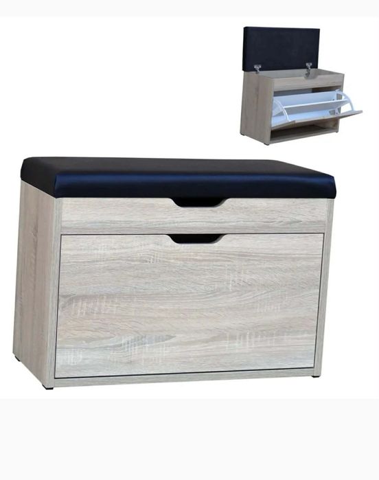 Szafka na buty z siedziskiem w świetnym stanie