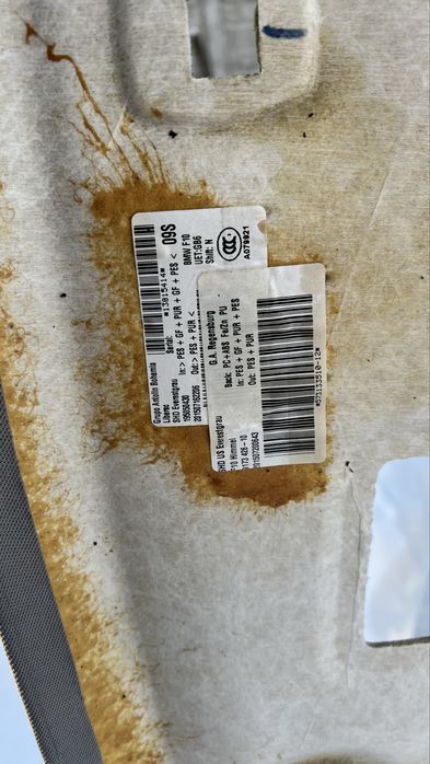 Стеля BMW F10 (-Сірий-)