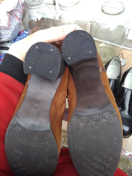 Сапожки женские тёплые высокие