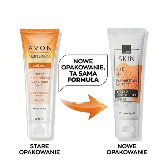 Avon krem nawilżająco-koloryzujący