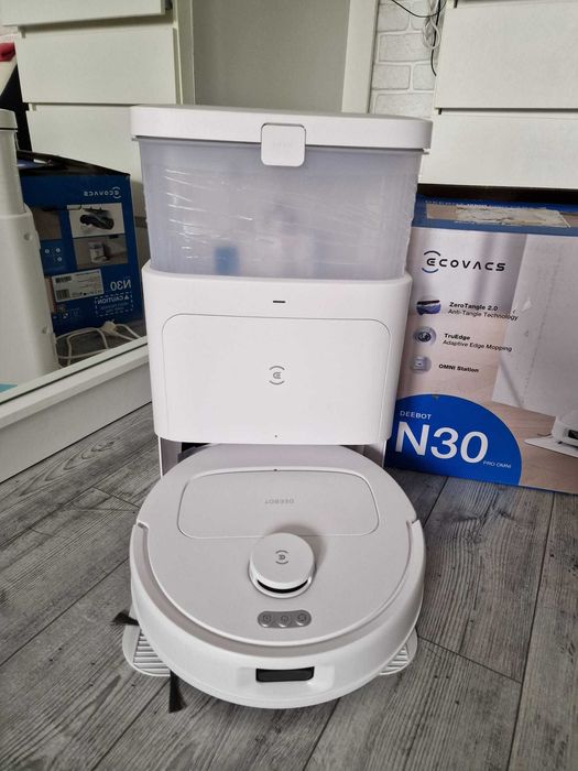 Ecovacs N30 PRO OMNI WHITE Robot Odkurzający