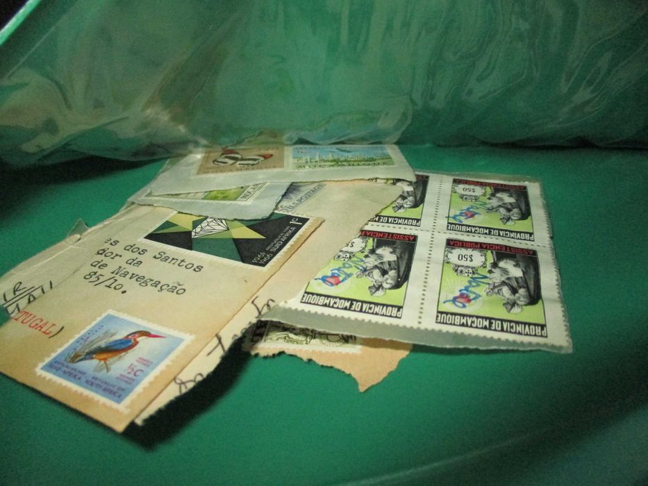 Lote de Selos e Documentos Coleção Herdada