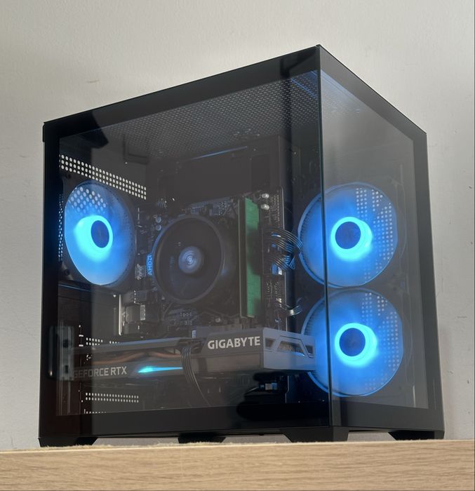 PC Gaming Ryzen 5 + RTX 3060 Ti | 16GB RAM | RGB | Pronto para Jogar
