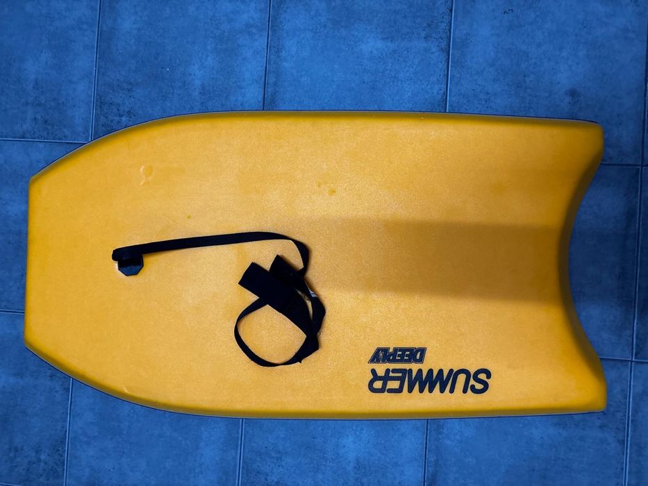 Prancha de bodyboard laranja Deeply