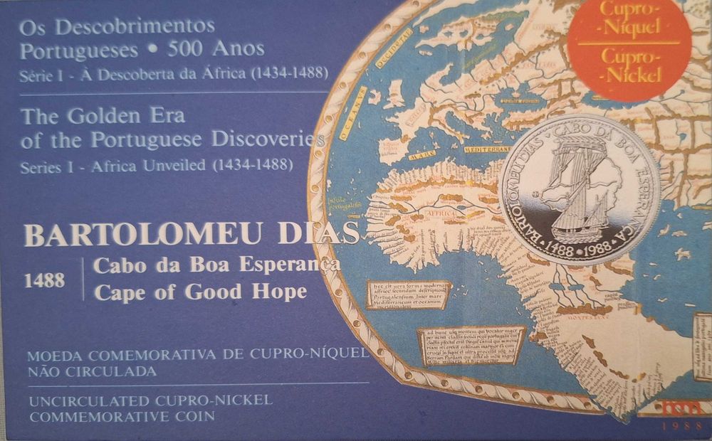 Carteira BNC 100$00 BNC - Cabo da Boa Esperança, Bartolomeu Dias