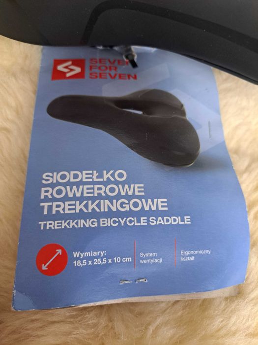 Siodełko trekkingowe Seven for 7 + pokrowiec