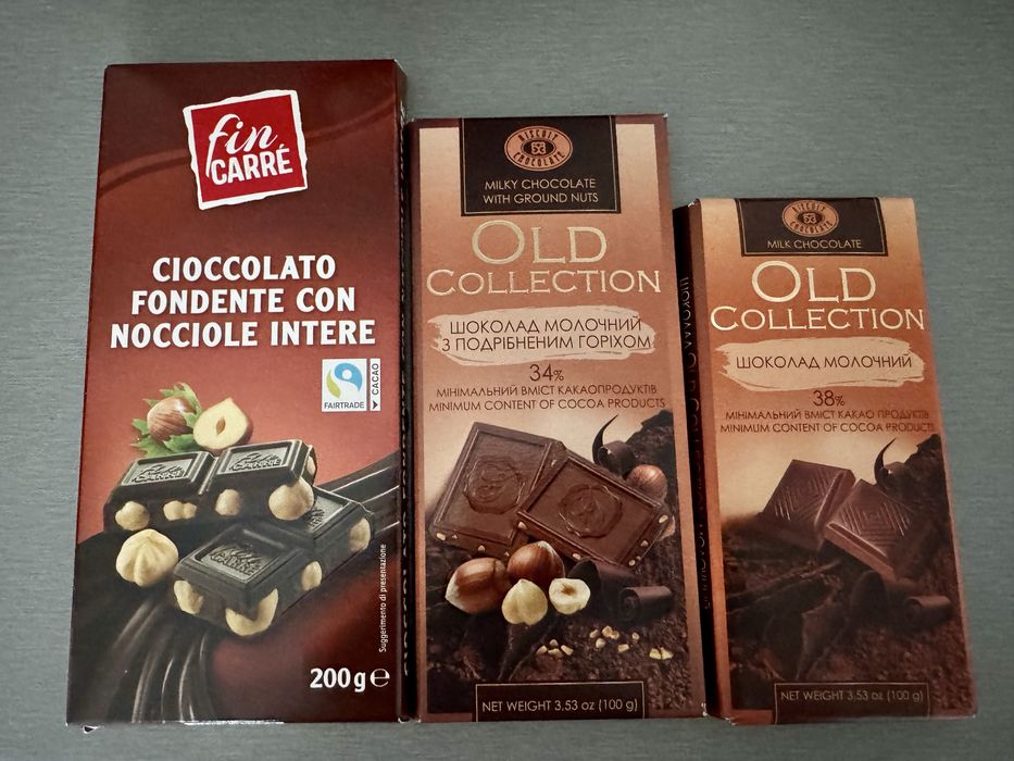 Шоколад з горіхами