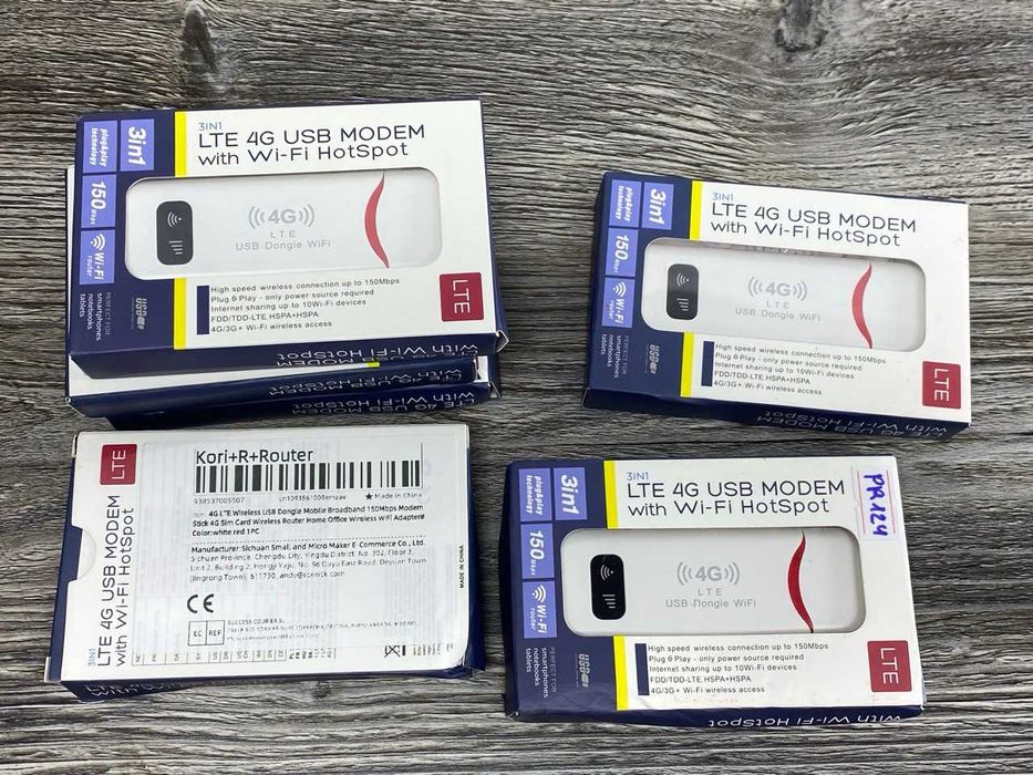Мобільний 4G модем/роутер USB WI-FI 3G/4G LTE 3in1 HotSpot 150 Мбіт/се