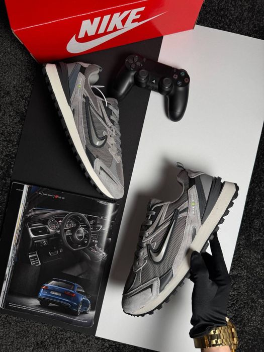 Чоловічі кросівки найк Nike Waffle S Grey  [41,42,43,44,45]