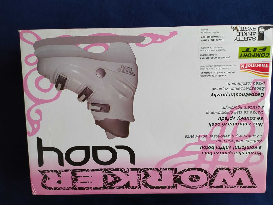 Łyżwy dla dziewczynki r. 34