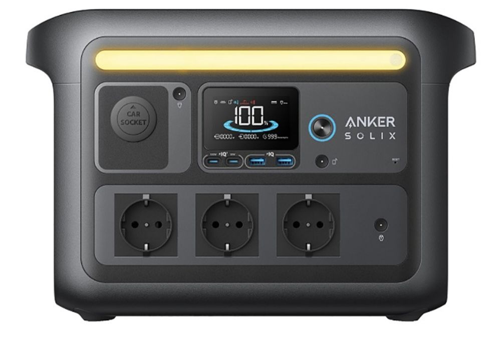 Зарядна станція ANKER SOLIX C800 1200Вт (1600Вт пікова),ємність 768Вт