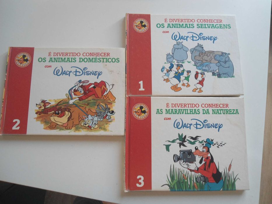 É Divertido Conhecer com Walt Disney (15 volumes)