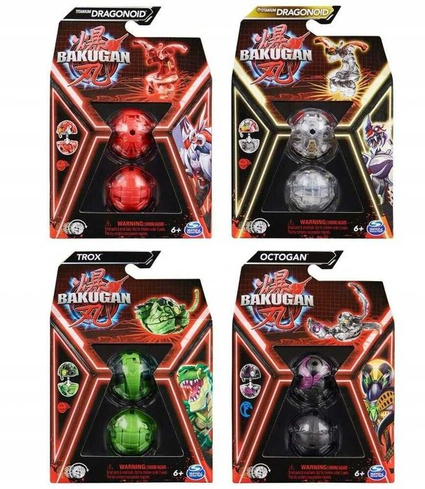Spin Master figurka transformująca Bakugan 3.0 kula podstawowa MIX