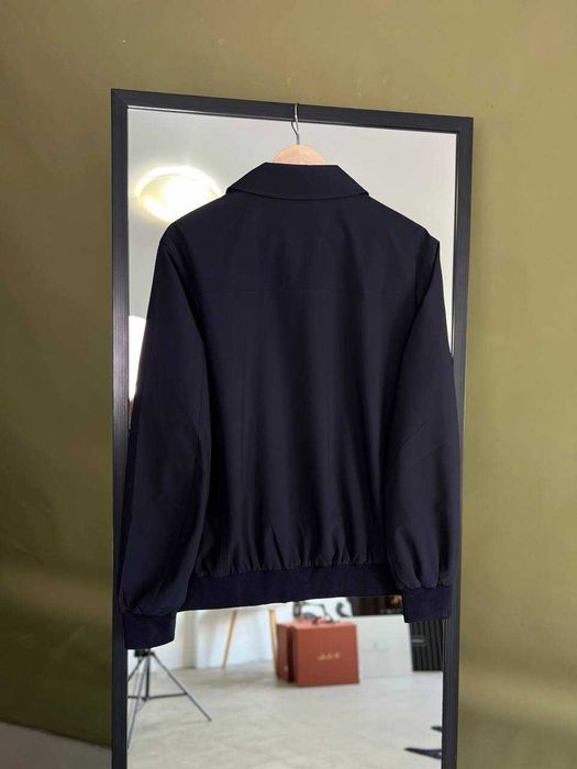 Мужская демисезонная куртка Stefano Ricci синяя ветровка v112