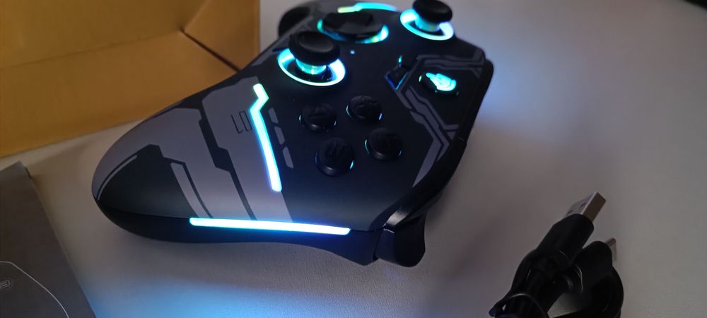 Comando RGB wireless para jogos pc, ios, switch, android NOVO